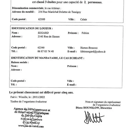 Apartment Vue Sur Classe 3 Etoiles, *